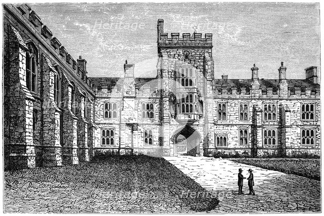 Queen's College, Cork, 1900.Artist: W Lawrence