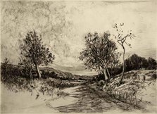 Road To The Ranch, 1900-1924. Creator: Wilson Eugene Silsby.