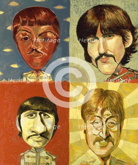 The Beatles. Creator: Dan Springer.