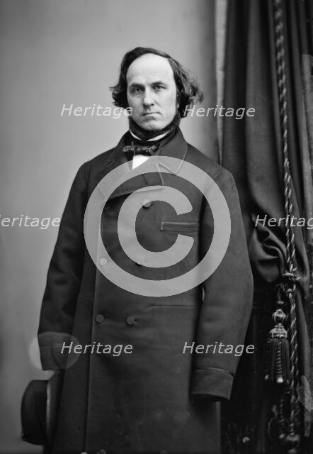 Rev. W.H. McAllister, between 1855 and 1865. Creator: Unknown.