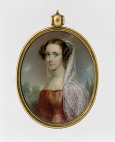 Portrait of a Lady, ca. 1827. Creator: Henry Inman.