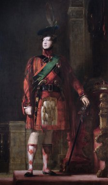 Portrait of King George IV, 1830.  Artist: David Wilkie.
