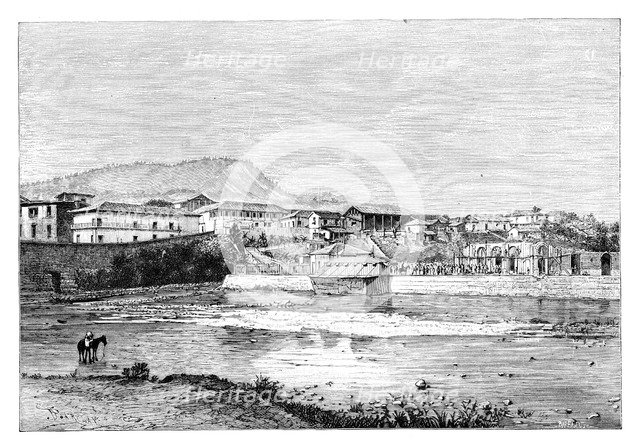 Tegucigalpa, Honduras, c1890.Artist: Barbant