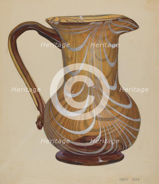 Pitcher, 1935/1942. Creator: Janet Riza.