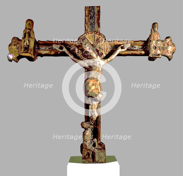 Christ with the images of the Virgin and St. John, donation of the Espona legacy.