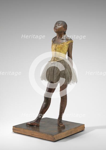 Little Dancer Aged Fourteen, 1878-1881. Creator: Edgar Degas.