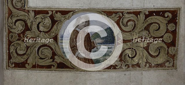 Portrait of Aesop (From: Aesop Fables - Medici Aesop), Between 1475 and 1500. Artist: Mariano di Jacopo del Buono (1433-1504)