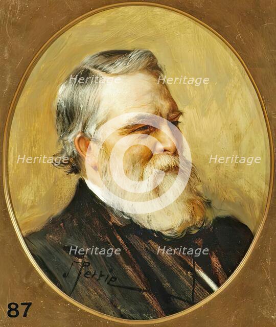 John Loughborough Pearson, RA, 1887. Creator: John Pettie.