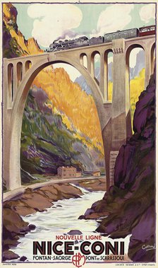 Nice - Coni, 1929. Creator: Cossard, Adolphe (1880-1952).