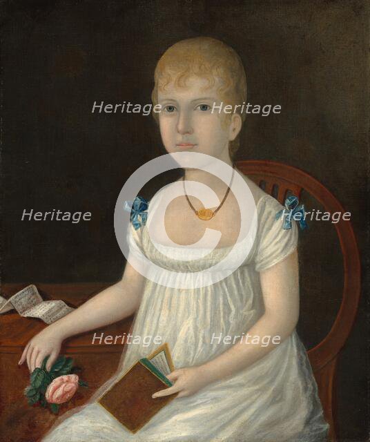 Adelina Morton, c. 1810. Creator: Joshua Johnson.