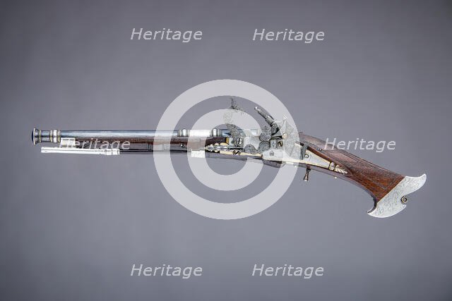 Snaphaunce Pistol Made for Wilhelm, Duke of Kurland, Scottish, dated 1615. Creator: Unknown.