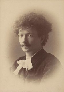 Portrait of the composer Ignacy Jan Paderewski (1860-1941), 1890. Creator: Photo studio Elliott & Fry, London  .