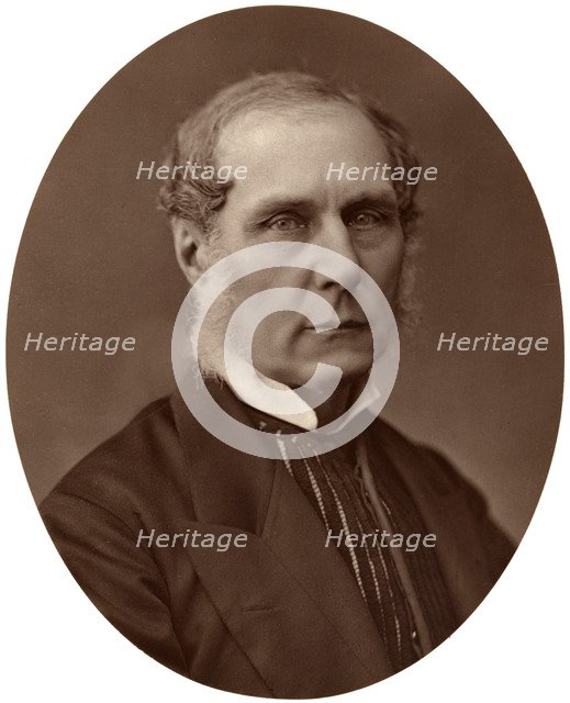 Right Hon Lord Selborne, ex-Lord High Chancellor of England, 1876.Artist: Lock & Whitfield