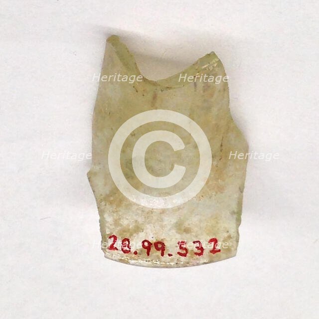 Fragment, European or Middle Eastern, ca. 1150-ca. 1250. Creator: Unknown.