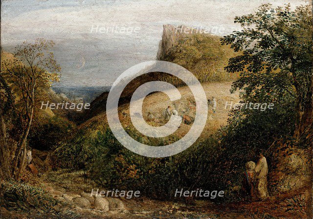 Pastoral Scene, c1833-1835. Artist: Samuel Palmer.