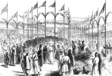 Fair held on the Esplanade, Bombay, in honour of the...Duke and Duchess of Connaught, 1883. Creator: Unknown.