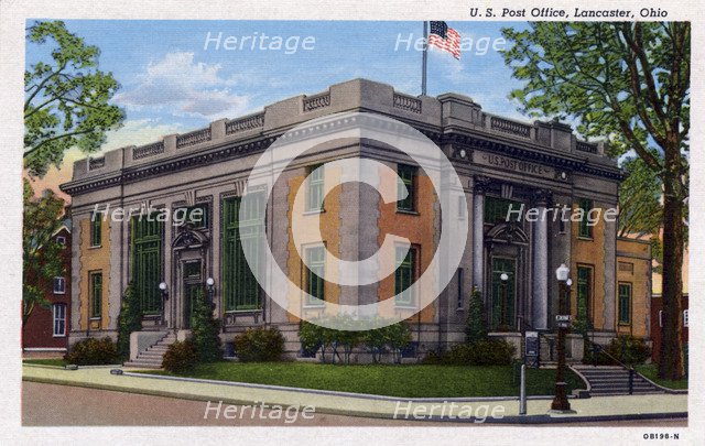 US Post Office, Lancaster, Pennsylvania, USA, 1940. Artist: Unknown