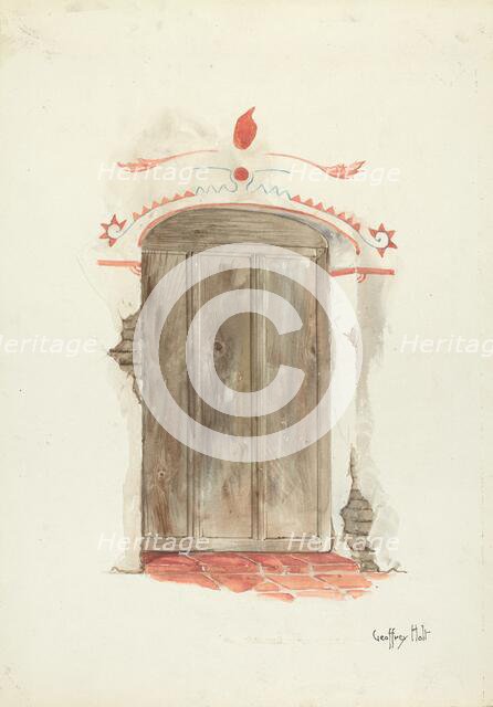 Wall Painting, 1935/1942. Creator: Geoffrey Holt.