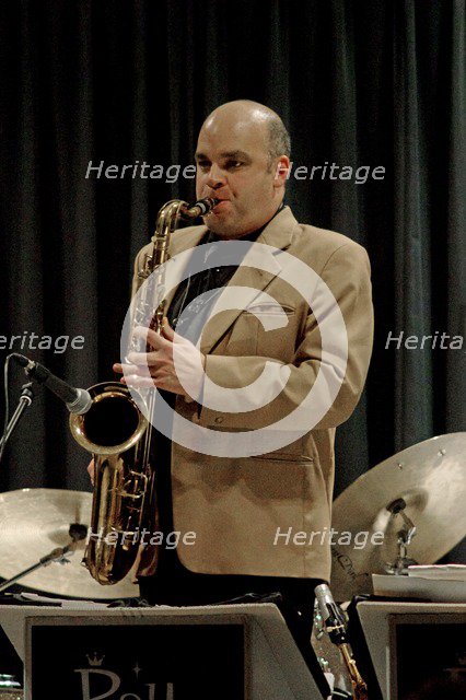 Olly Wilby, Watermill Jazz Club, Dorking, Surrey, Jan 2016. Artist: Brian O'Connor.