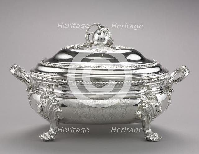 Covered Tureen, 1753. Creator: Edward Wakelin (British, 1784).