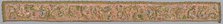 Embroidered Strip, 1700s. Creator: Unknown.