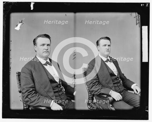 Stephen B. Elkins of West Virginia, between 1865 and 1880. Creator: Unknown.