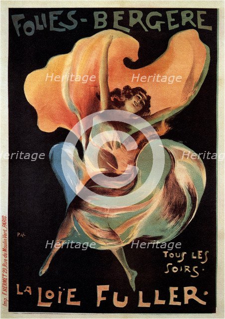 Folies Bergères, 1897. Artist: Paléologue (Paleologu), Jean de (1855-1942)