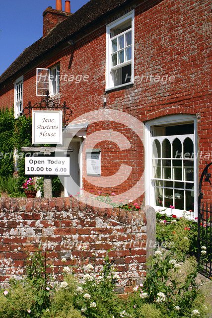 Jane Austen's House, Hampshire, England.