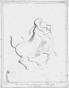 'The Centaur or the Rape of the Act, Restored from the Antique', 1834. Creator: John Doyle.