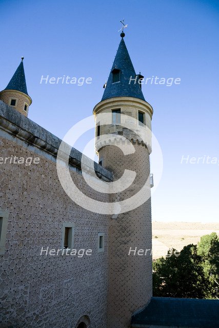 The Alcazar of Segovia, Segovia, Spain, 2007. Artist: Samuel Magal