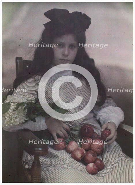 Kitty Stieglitz, c. 1907. Creator: Alfred Stieglitz.