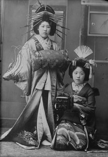 Japanese prostitutes, between c1915 and c1920. Creator: Bain News Service.