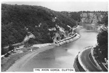 The Avon Gorge, Clifton, Bristol, 1937. Artist: Unknown