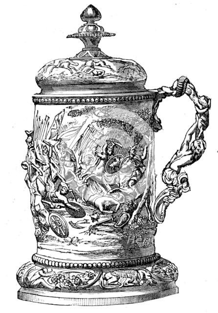 Goodwood Races - Goodwood Prize Cup - Battle between Alexander and Darius, 1858. Creator: Unknown.