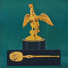 'The Ampulla (or Golden Eagle) and the Spoon', 1937. Creator: Unknown.