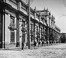 'The Government Palace, Santiago', 1911. Artist: Unknown.