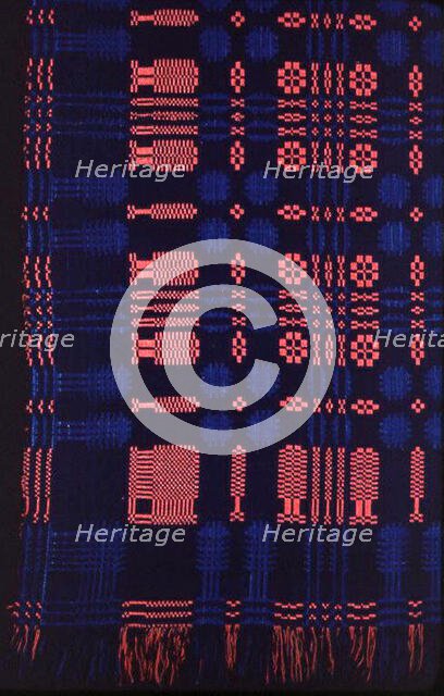 Coverlet, United States, 1825/35. Creator: Unknown.