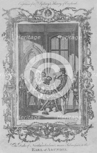 'The Duke of Northumberland mean Submission to the Earl of Arundel', 1773.  Creator: Charles Grignion.