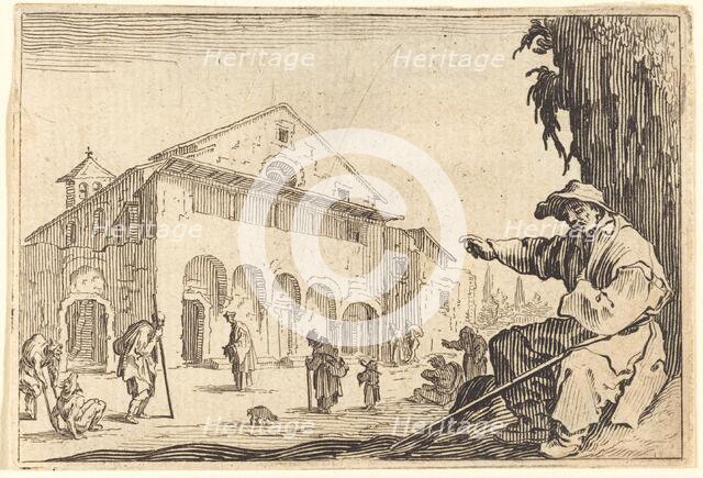 Almshouse, c. 1622. Creator: Jacques Callot.