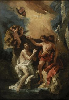 Baptism of Christ, 18th century. Creator: Unknown.