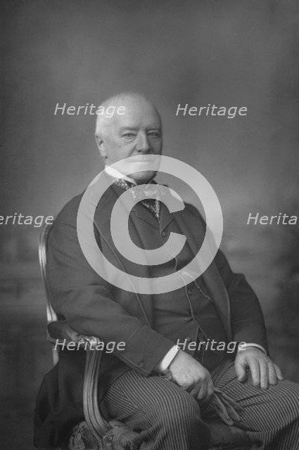 'The Hon. Sir Henry Hawkins', c1891. Artist: W&D Downey.