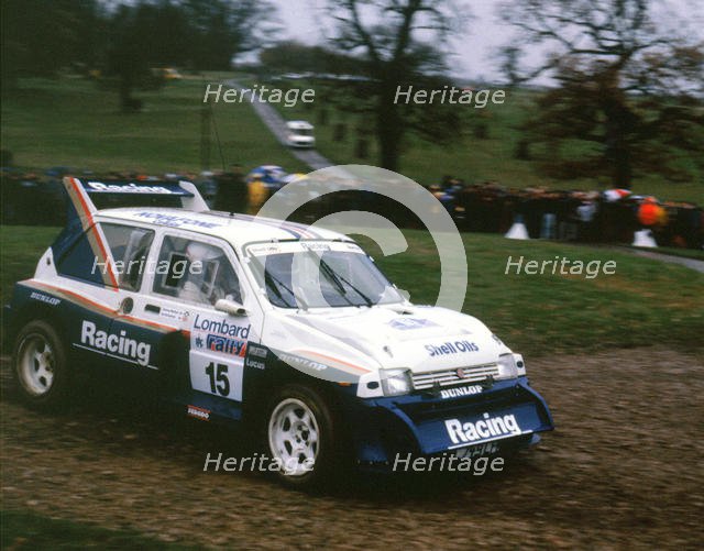 MG Metro 6R4, Jimmy McRae 1986 RAC Rally. Creator: Unknown.