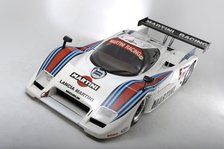 Lancia Martini Le Mans car chasis no 0007 1983. Artist: Simon Clay.