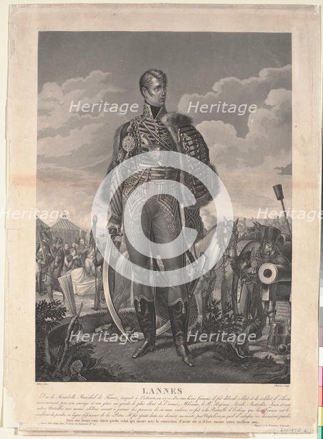 Jean Lannes (1769-1809), 1809. Artist: Aubry, Louis-François (1770-1850)