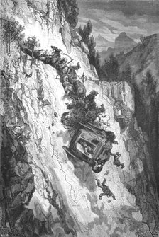'An Accident; An Autumn Tour in Andalusia', 1875. Creator: Gustave Doré.