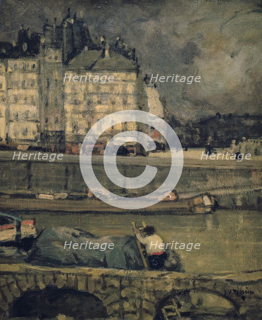 'The Edges of the Seine, Paris', (1880-1924?). Artist: James Wilson Morrice