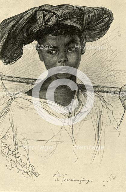 Anni - Malayan boy, Singapore, 1898. Creator: Christian Wilhelm Allers.