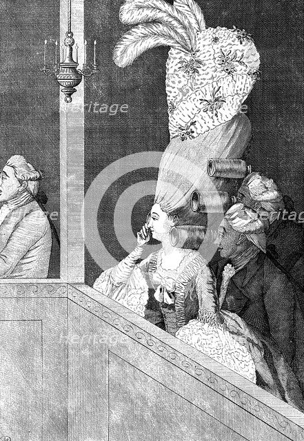 'The Optic Curls', 18th century. Artist: Unknown