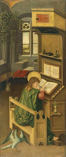 Saint John the Evangelist, 1478. Creator: Gabriel Malesskircher.