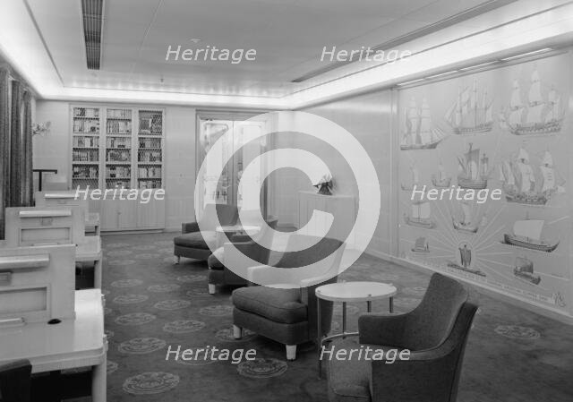 S.S. America, United States Lines, 1940. Creator: Gottscho-Schleisner, Inc.